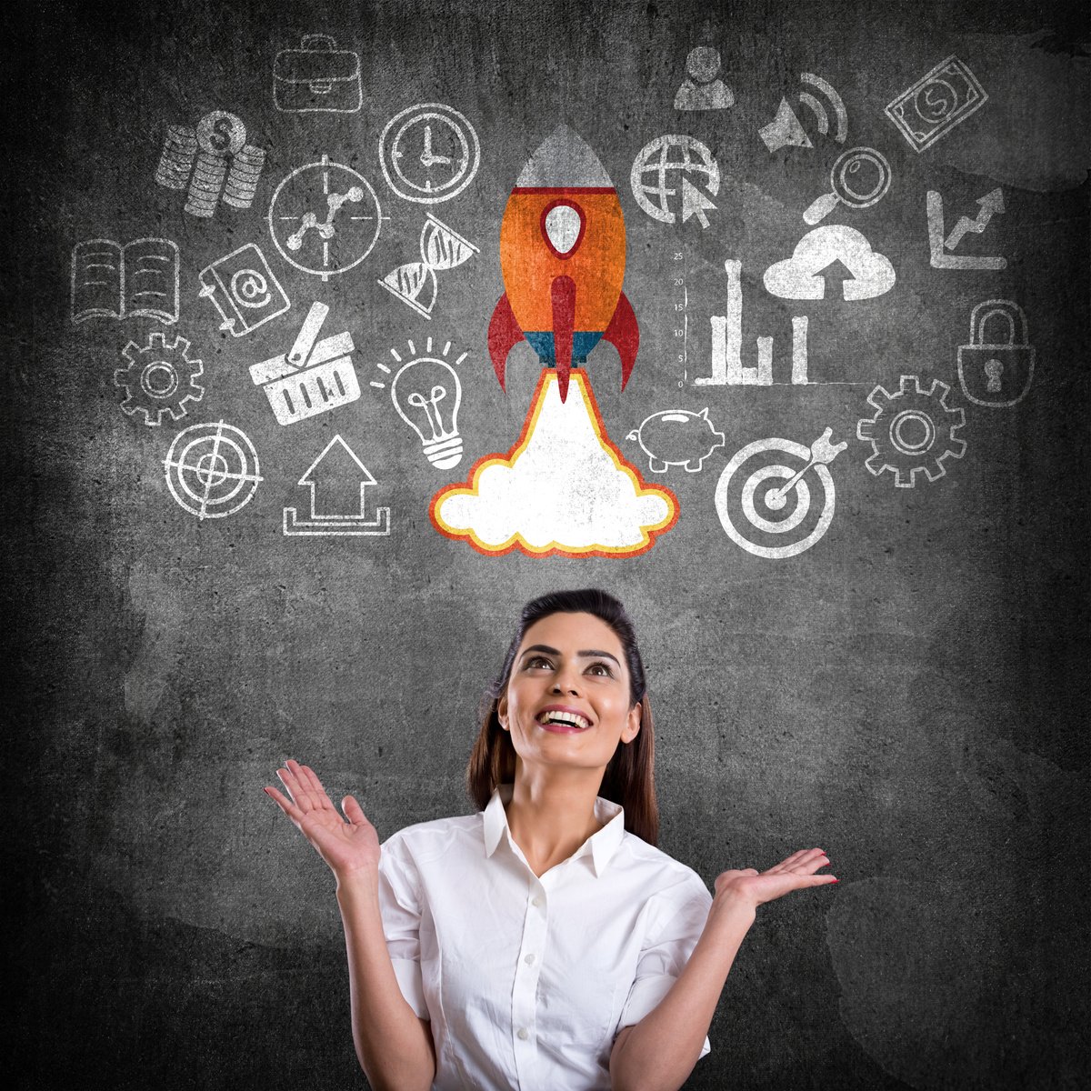 Concept of a Launching Business